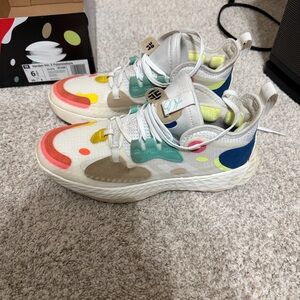 Adidas Harden Vol. 5 Futurenatura Multicolor Sz 6.5 - Excellent Condition!